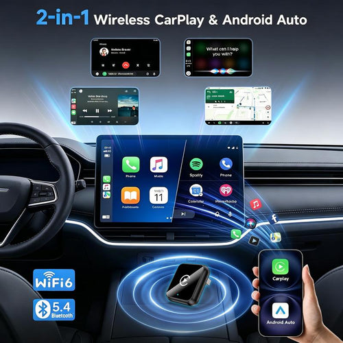 Wireless CarPlay Adapter: Pair Once, Never Plug In Again