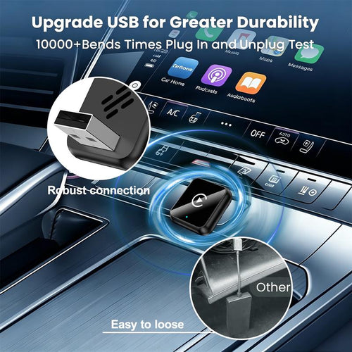 Wireless CarPlay Adapter: Pair Once, Never Plug In Again