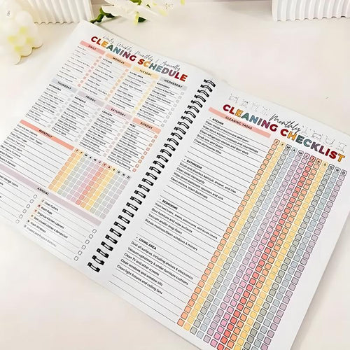 Busy Brain House Organizing & Cleaning Planner: The List Already Written