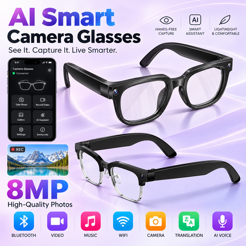 Q12 AI Smart Camera Glasses: The Ultimate Premium Smart Glasses Alternative