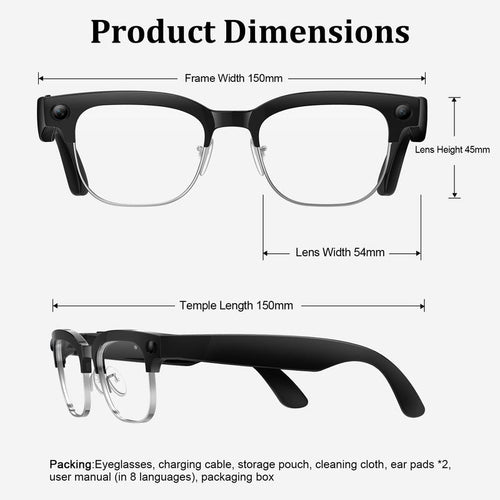 Q12 AI Smart Camera Glasses: The Ultimate Premium Smart Glasses Alternative