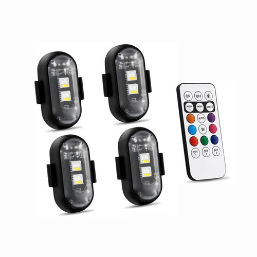Wireless LED Car Lights 4-Pack Glow Kit