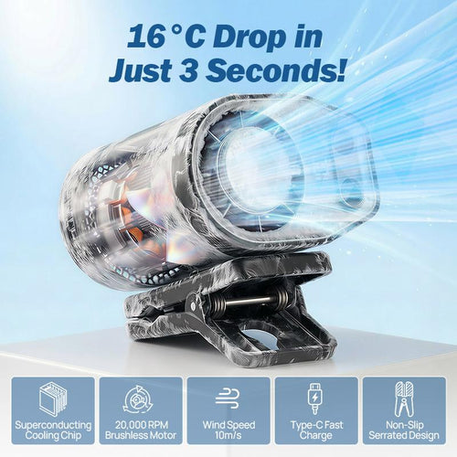 DailyNest Car Clip AC Fan