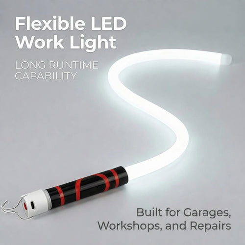 Bendable LED Work Light: The Hands-Free Tight-Space Solution