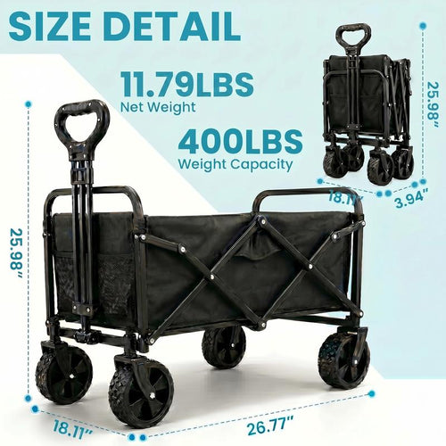 Compact Folding Utility Wagon
