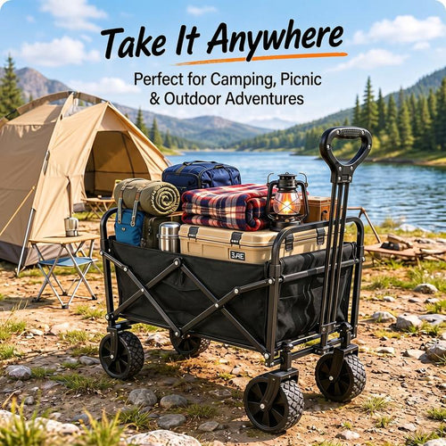 Compact Folding Utility Wagon