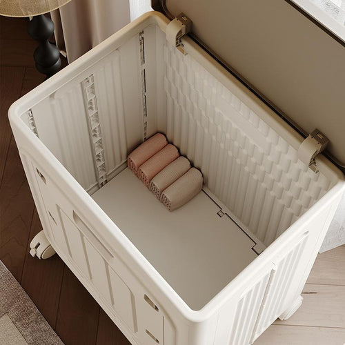 Rolling Storage Bin with Front Door: More Space, and Nothing to Dig Through