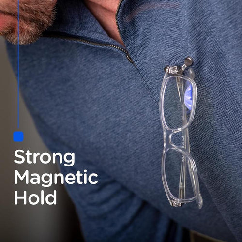 Magnetic Badge and Glasses Holder