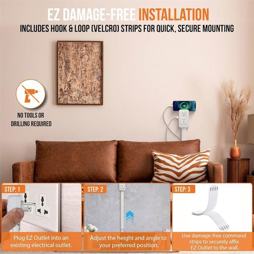 Slide & Swivel Outlet Extender: Power Right Where You Need It