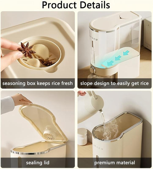 Countertop Rice Dispenser, 22 lb