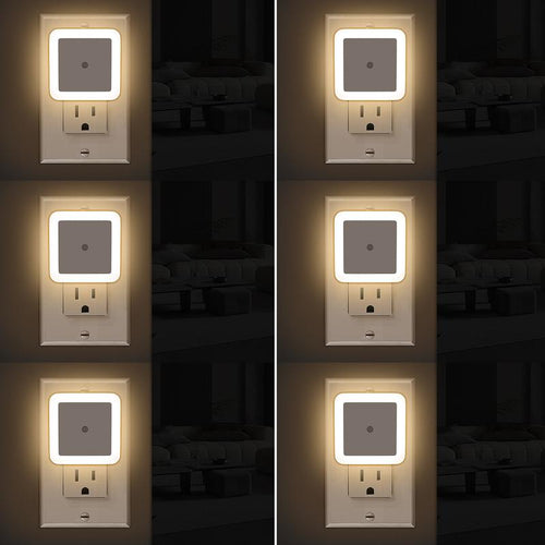 Warm White Plug-In Night Light (6-Pack)