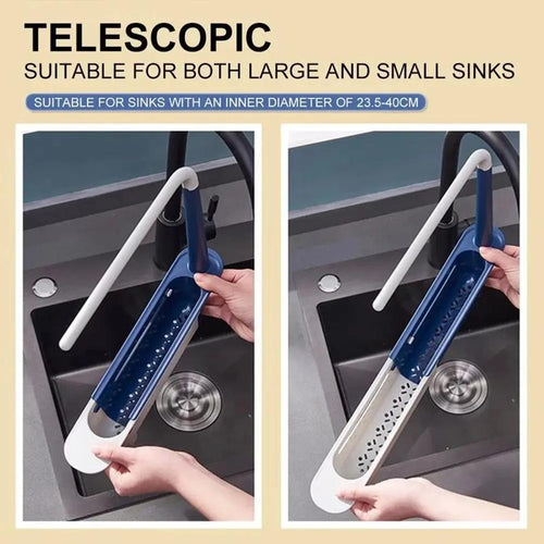 Clear Counter Sink Organizer: Nothing Sits in Water, and It Fits Your Sink