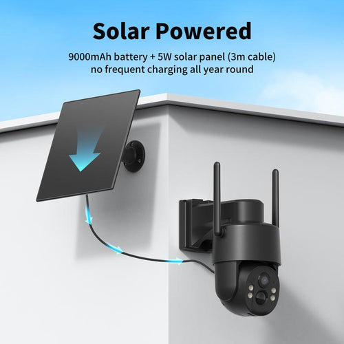 Solar Outdoor Security Camera