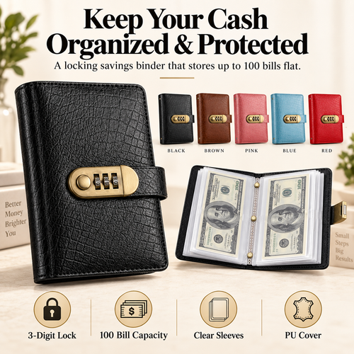 Locking Savings Binder