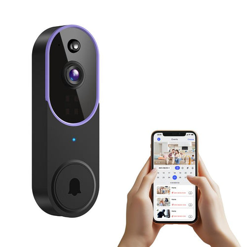 Wireless Video Doorbell Camera: See Who Is At Your Door From Anywhere, No Wiring and No Monthly Fee